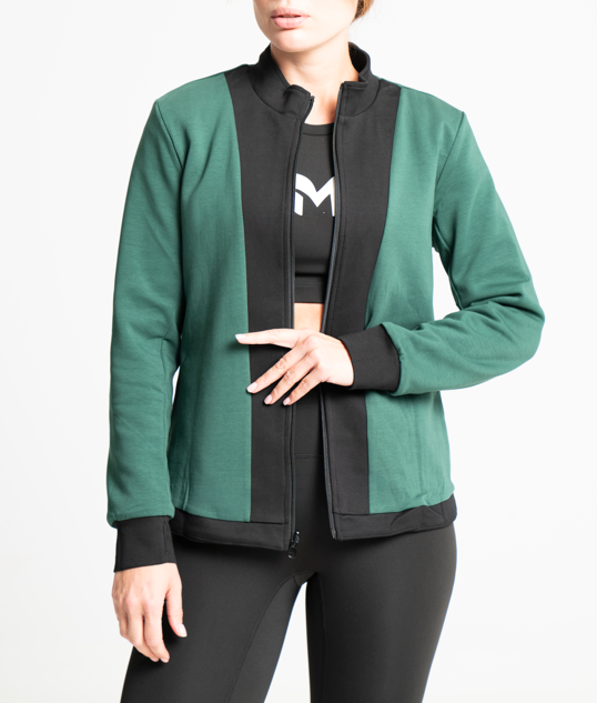 Training Jacket With Thumb Hole Palm Grip